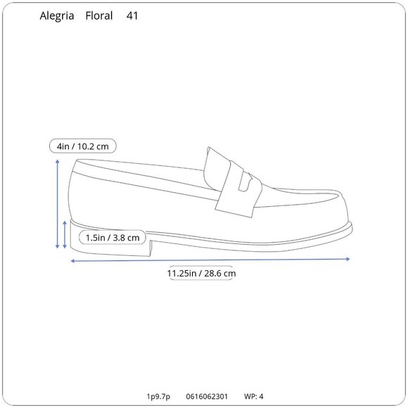 Alegria Keli Pro Bloomies Leather Clogs 41 10.5-11 - Picture 11 of 11